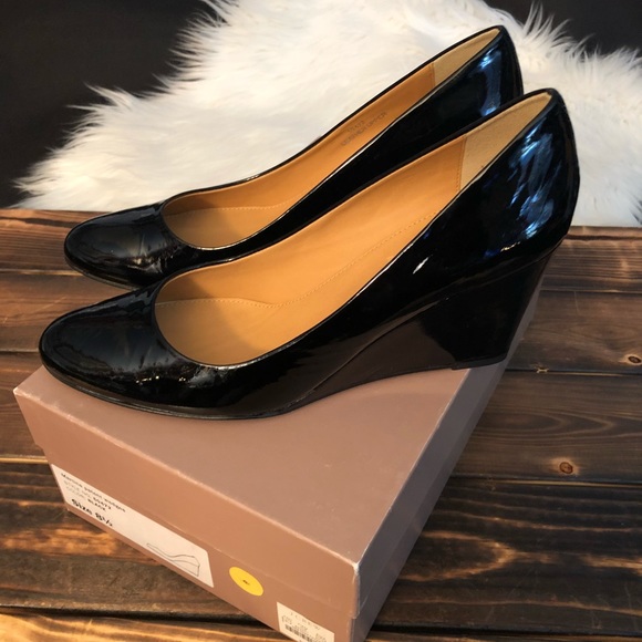 J. Crew Shoes - •SOLD• 🆕 J. CREW Martina Patent Wedges